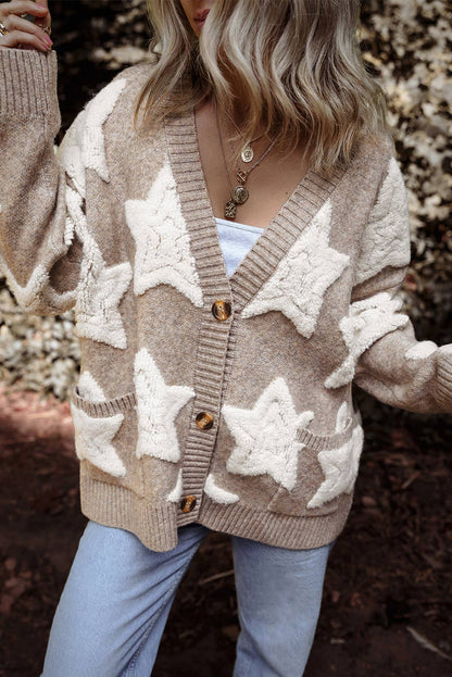 Star Knit Cardigan