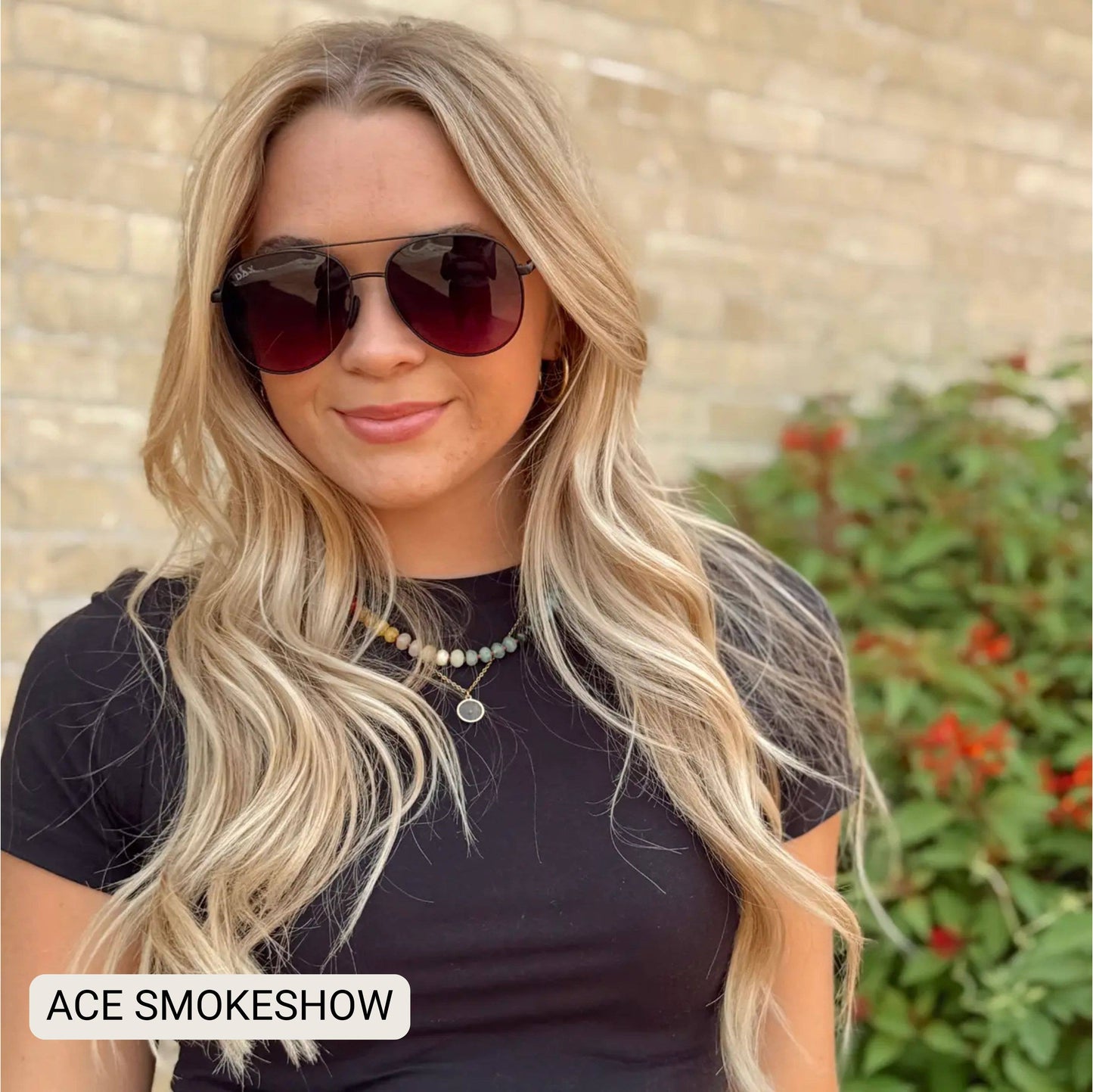Aviator Polarized Hair-Friendly: Smokeshow