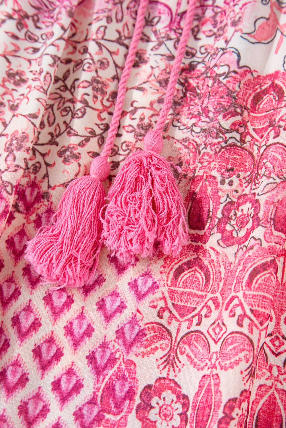 Boho Pattern Maxi Skirt