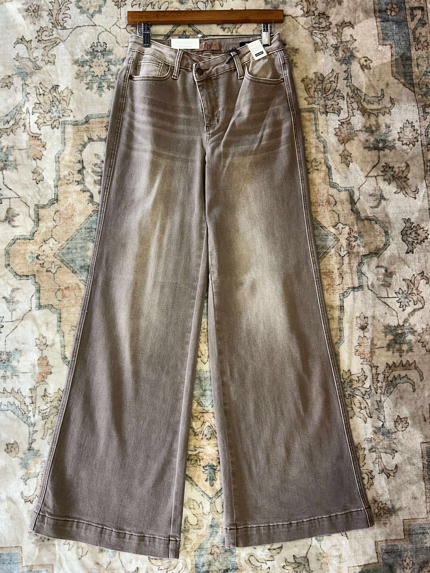 Judy Blue HW Retro Wide Clay