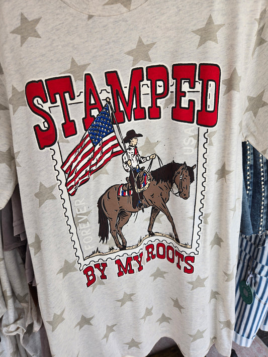 Stamped by My Roots Tee